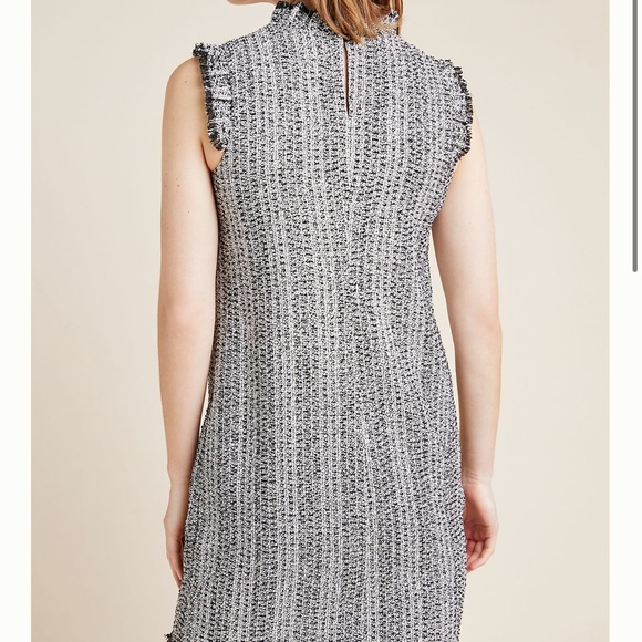 Anthropologie Eri + Ali Textured Dress Size L - Picture 2 of 5
